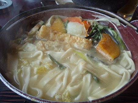 ほうとう(河口湖湖畔)2