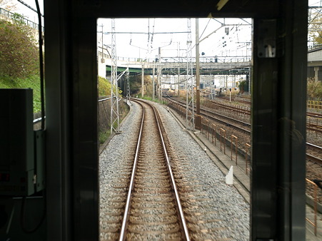 箱根登山電車の車窓(小田原→箱根板橋)1