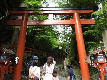 貴船神社 本宮13 二ノ鳥居