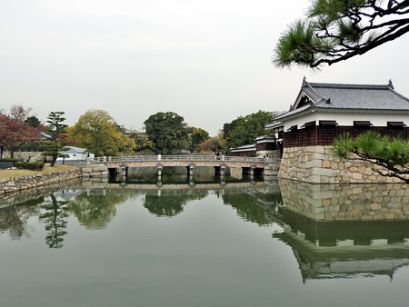 広島城05 御門橋と平櫓