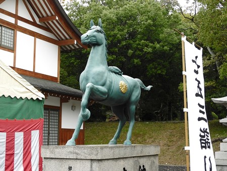広島城21 広島護国神社 元は馬場だったそう