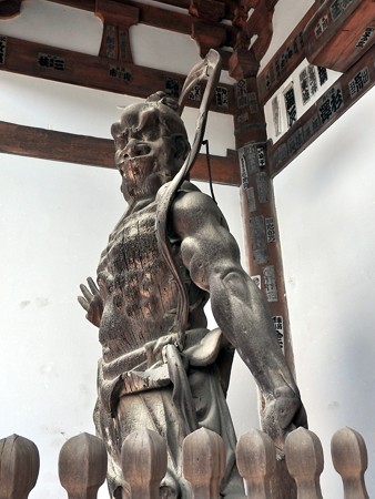 石山寺07 東大門 仁王吽形