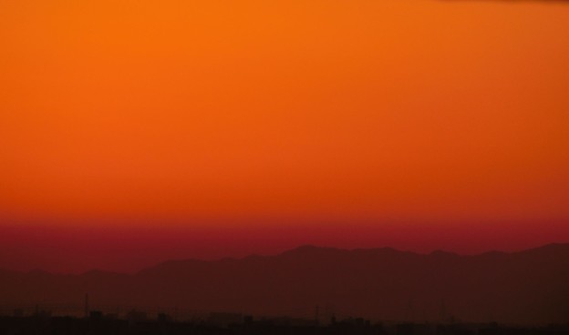 夕日