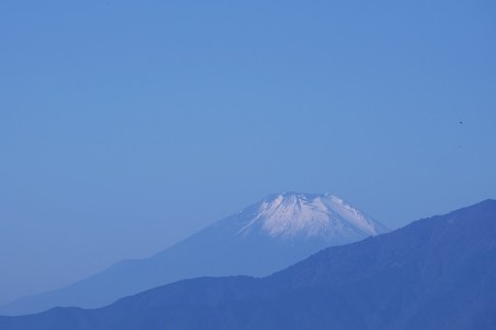 2016.11.06　駅前　富士山