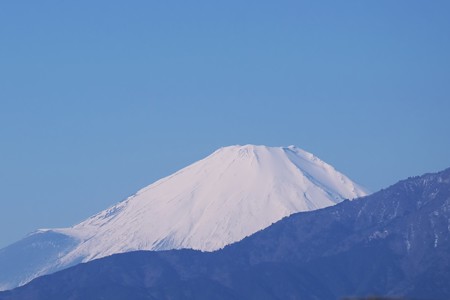 2017.01.26　駅前　富士山