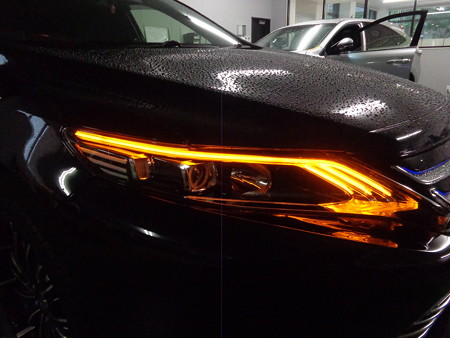 ハリアー　埼玉県　ＮＥＷアウディ風ＬＥＤ　オレンジ