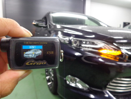 ハリアー　埼玉県　セキュリティ取付