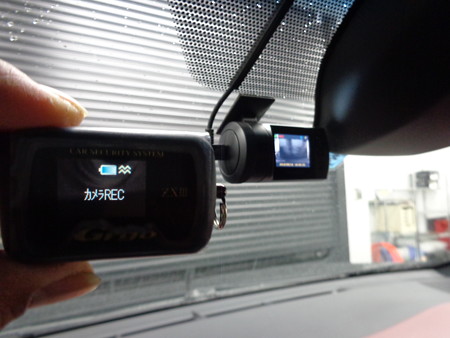 ハリアー　埼玉県　ドライブレコーダー取付　セキュリティ連動