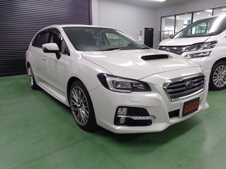 レヴォーグ　千葉県　ヘッドライトインナーブラックアウト