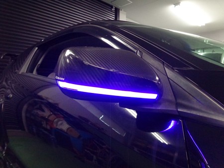 ＣＲ－Ｚ　神奈川県　ミラーウインカーＬＥＤ加工　ブルー