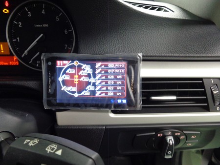 ＢＭＷ　Ｅ９１　レーダー取付