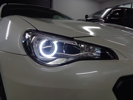 ＢＲＺ　ＳＴＩ　千葉県　ヘッドライト加工　イカリング取付