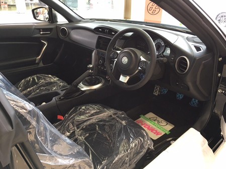 ８６後期モデル　車内