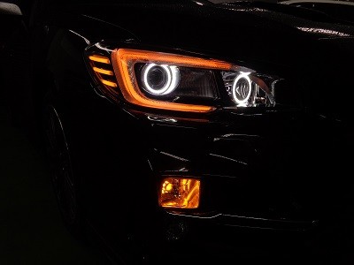 レヴォーグＳＴＩ　神奈川県　ヘッドライト加工　ウインカー時