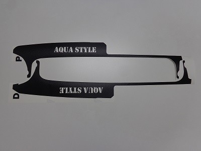 アルファード・ヴェルファイア３０系専用　傷防止シート　ステップパネル商品　ロゴ有り