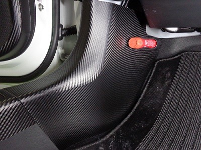 Ｓ６６０　キックパネル傷防止シート　助手席側