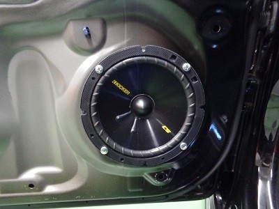 Ｎワゴン　愛知県　スピーカー交換ＫＩＣＫＥＲ