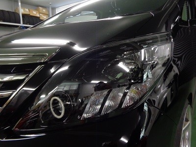 アルファード２０系　インナー塗装　装着400