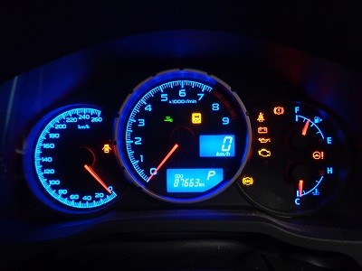 ＢＲＺ　メーターＬＥＤ打ち替え後