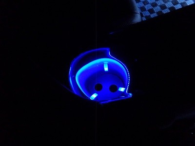 Ｃ－ＨＲ　ドリンクホルダー照明　光量ＵＰキット取付