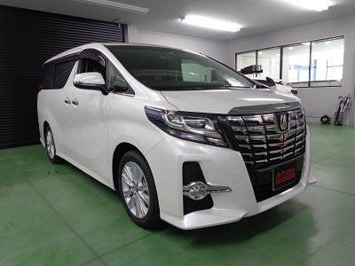 アルファード３０系　レイヤードサウンド取付・セキュリティ取付