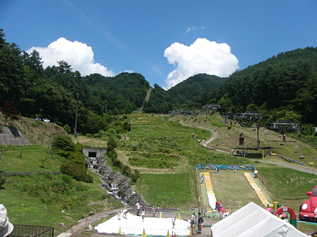 7月　長野　佐久　パラダスキー場