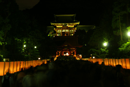 ぼんぼり祭り!(20100808)