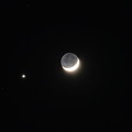 Photos: 月と金星
