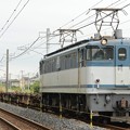 EF65白プレート2094号機牽引配8593レ宇都宮貨物（タ）間もなく到着