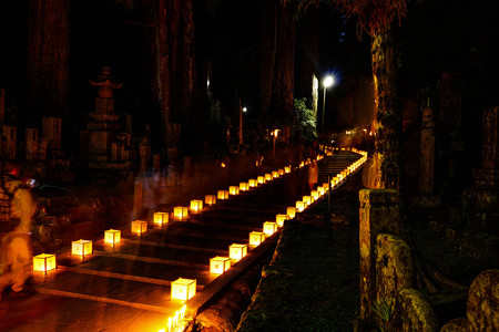 高野山奥の院 ろうそく祭り2