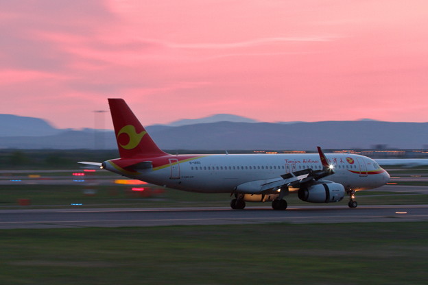 a320 b-1850 天津航空