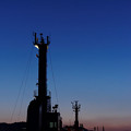 Photos: マストの夕空