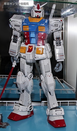 ガンダム Super Expo 東京10の現地レポートその7 メガサイズモデル 1 48 ガンダム Rg 1 1 Gundam Project の試作品などを展示 早耳ガンプラ情報局