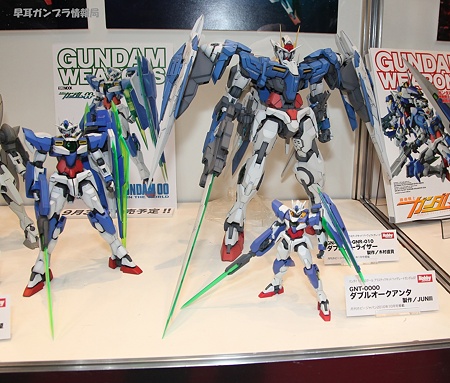 ホビージャパン掲載の「機動戦士ガンダム00」関連のガンプラ作例の展示17