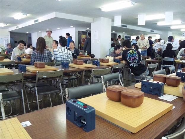 宝酒造杯名古屋大会 日本棋院中部総本部なう かなり人多い 写真共有サイト フォト蔵