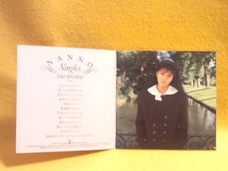 NANNO-Singles- CD みなみのようこ アイドル 写真部分