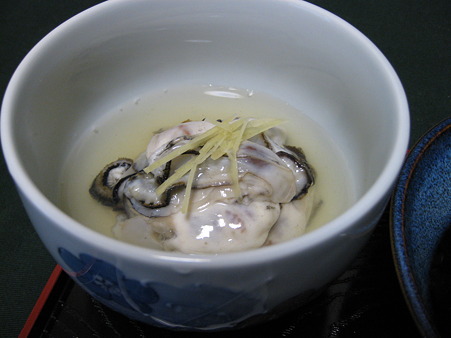 牡蠣の酢の物