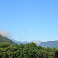 河村城（足柄上郡山北町）月と見えない富士