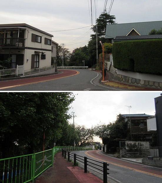 関戸城（多摩市）桜ヶ丘いろは坂