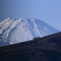 芦ノ湖　箱根町港から　富士山