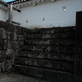 Photos: 07小田原城_二の丸_塀に登る階段-1973