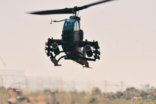木更津航空祭。。AH-1Sコブラ機動飛行ヘ。。(^^)