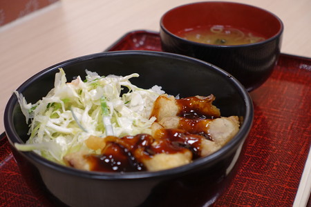 ほたるいかのソースカツ丼(北陸道【上り】・小矢部川SA)