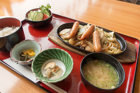 スタミナ定食(道の駅・頓原【島根】)