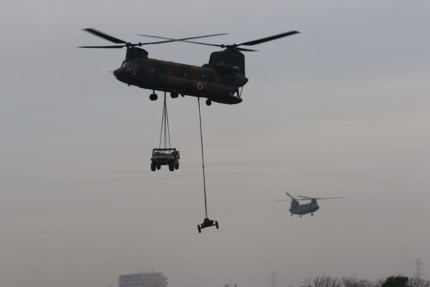 Photos: 降下訓練始め8 CH-47