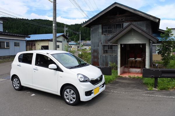 ミライースをレンタル