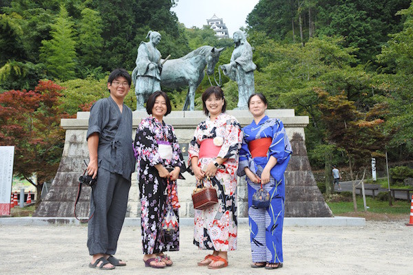 戦闘服（浴衣）にチェンジ！