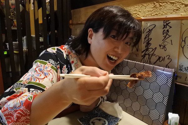 踊る前の腹ごしらえ