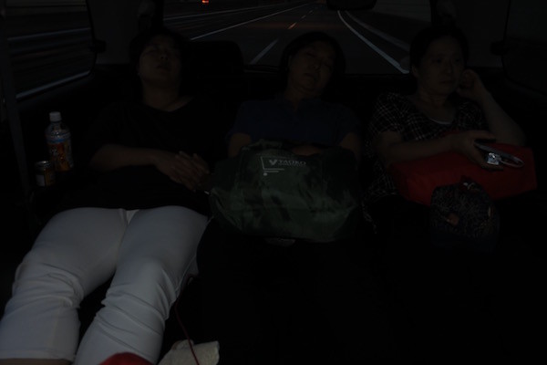 お風呂は諦めて大阪への帰路へ