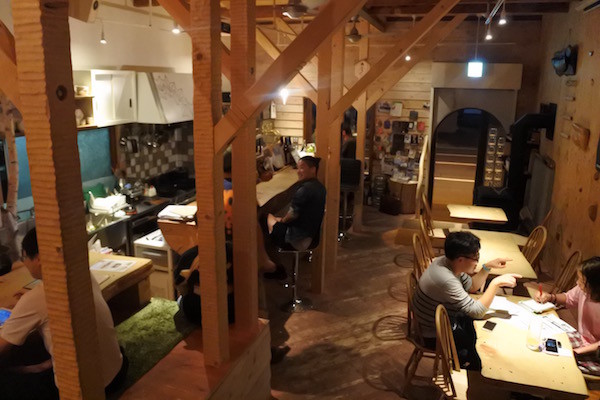 札幌市内の山小屋「サッポロッジ」へ